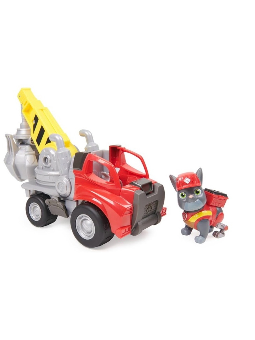 PAW Patrol Rubble & Crew Charger’s Crane Grabber Rescue Truck